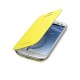 Flipové pouzdro Samsung Galaxy S3 - žluté
