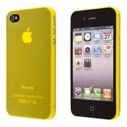 Ultratenký kryt Apple iPhone 4 / 4S žlutý