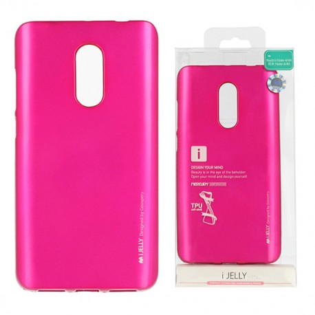 Pouzdro Goospery Mercury Jelly pro Xiaomi RedMi Note 4/4X - růžový