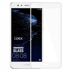Full Cover tvrzené sklo pro Huawei V9 Play - bílé