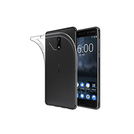 Silikonový kryt pro Nokia 7 - průhledný
