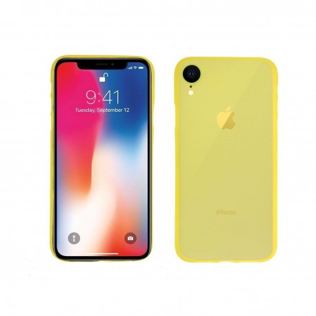 Kryt Apple iPhone Xr - žlutý
