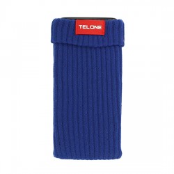 Telone textilní pouzdro na mobilní telefon 7x14cm - Modré