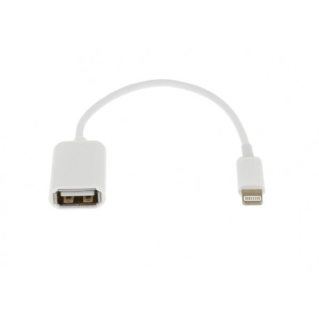 Redukce Apple Lightning/USB bílá