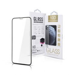 10D Tvrzené sklo pro Apple iPhone 12 Pro Max - černý rámeček
