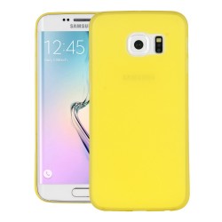Ultratenký kryt pro Samsung Galaxy S6 Edge žlutý