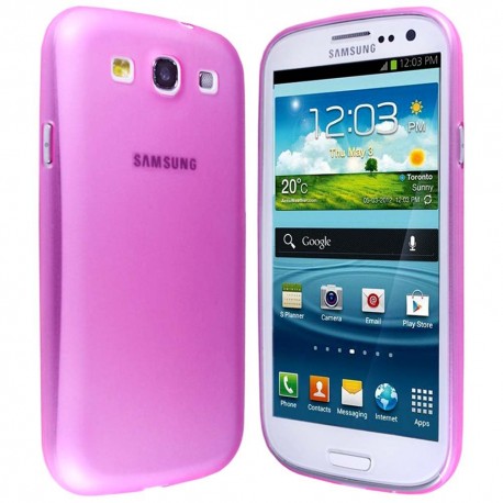 Ultratenký kryt pro Samsung Galaxy S3 růžový