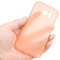 Kryt pro Samsung Galaxy S7 Edge oranžový