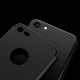 Silikonový kryt pro Apple iPhone 6/6S - černý