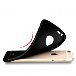Silikonový kryt pro Apple iPhone 6/6S Plus - černý