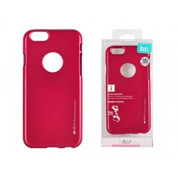 Pouzdro Mercury i-Jelly Metal pro Apple iPhone 7 Plus - růžové