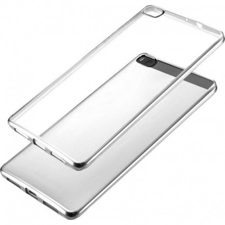 Silikonový kryt pro Huawei P9 lite - stříbrný