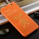 Pouzdro DOT VIEW HTC One M8 oranžové