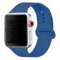Silikonový pásek na hodinky Apple Watch 42mm - modrý